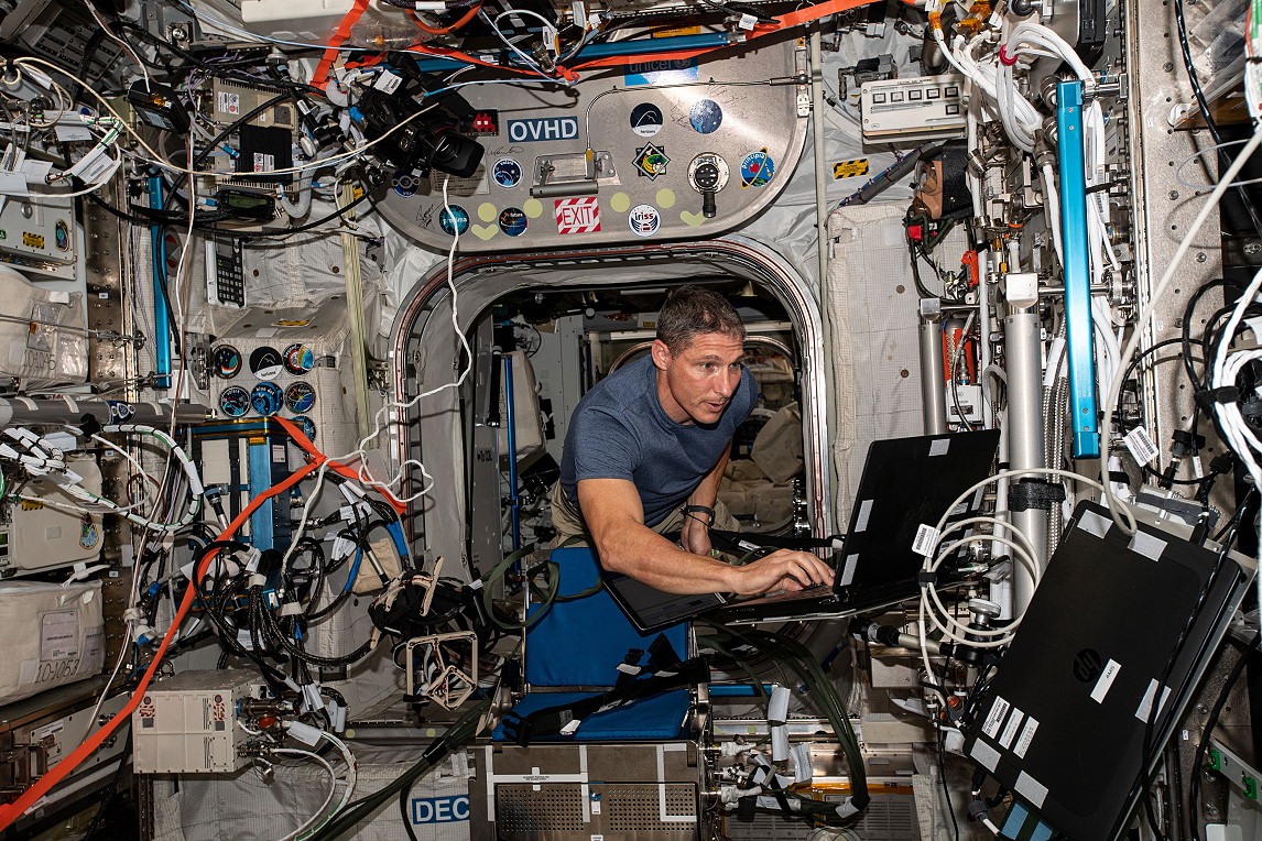 Leben an Bord der ISS