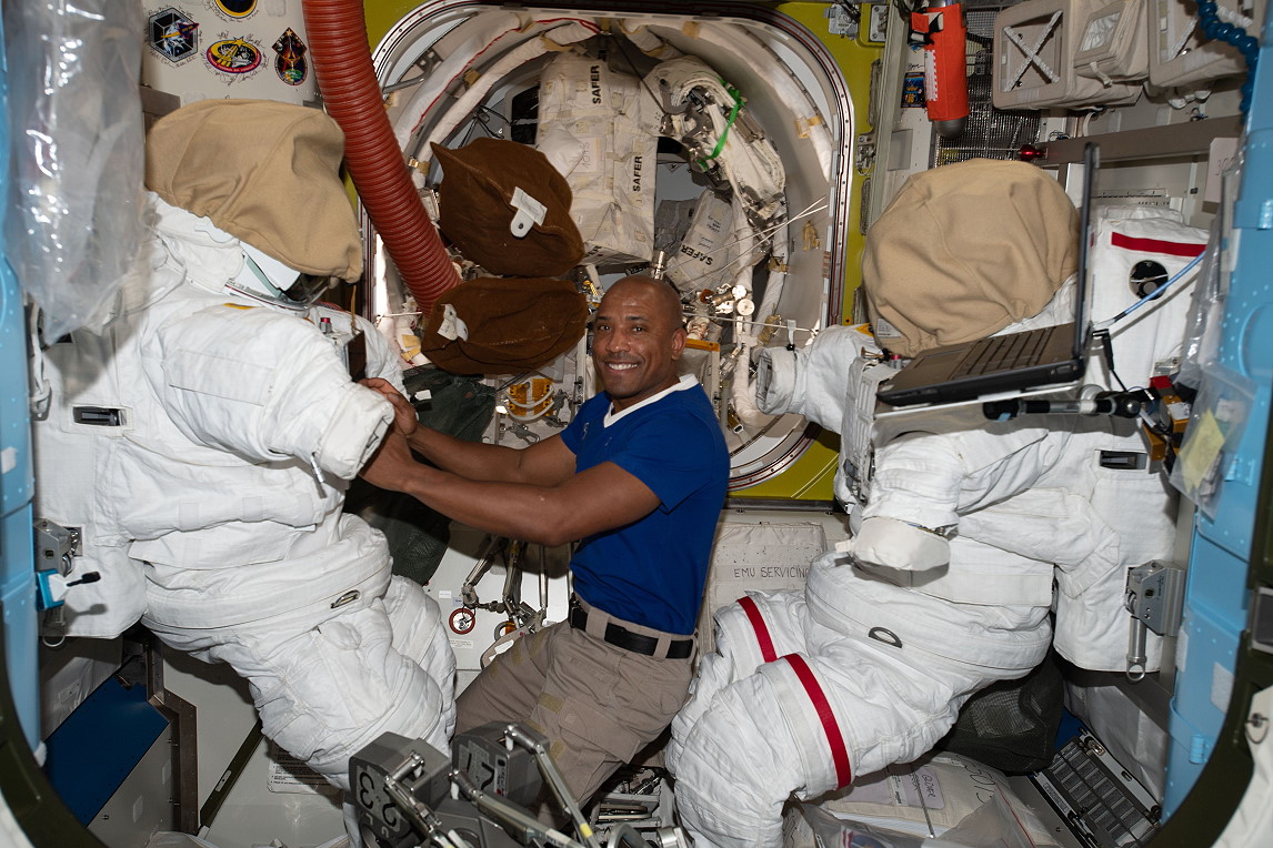 Leben an Bord der ISS