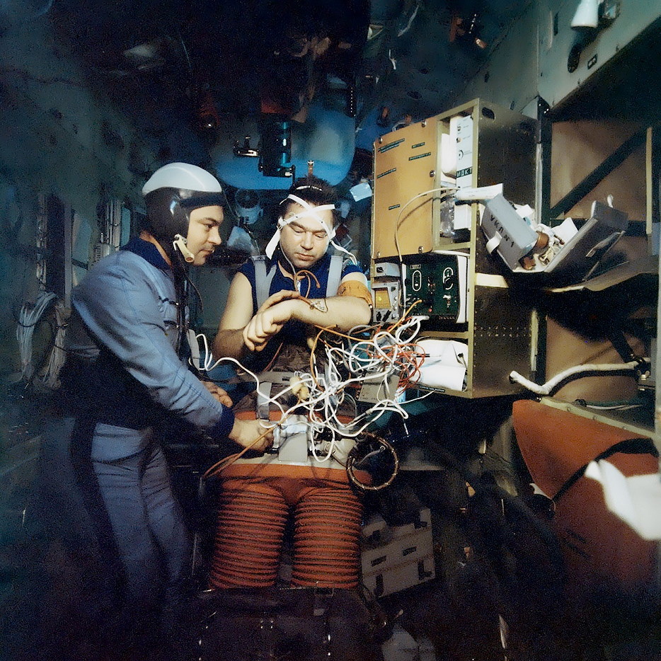 Crew an Bord von Saljut 6