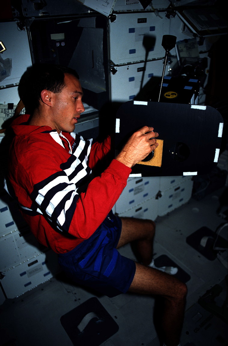 Newman an Bord des Space Shuttle