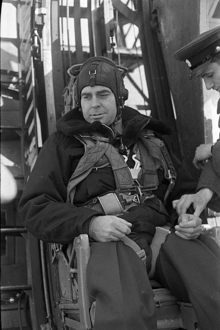 Beregowoi im Training