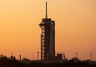 SpaceX Crew-4 on the launch pad