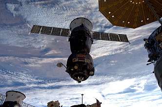 Soyuz MS departure
