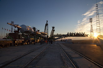 Soyuz MS-03 rollout