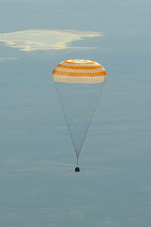Soyuz MS-07 landing
