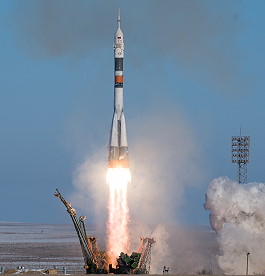 Soyuz MS-07 launch