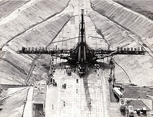 Soyuz T-10A on the launch pad