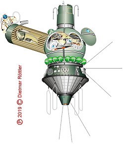 Voskhod 2 spacecraft