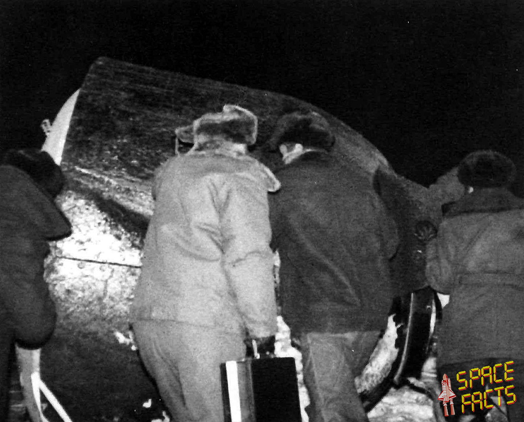 Soyuz 13 recovery