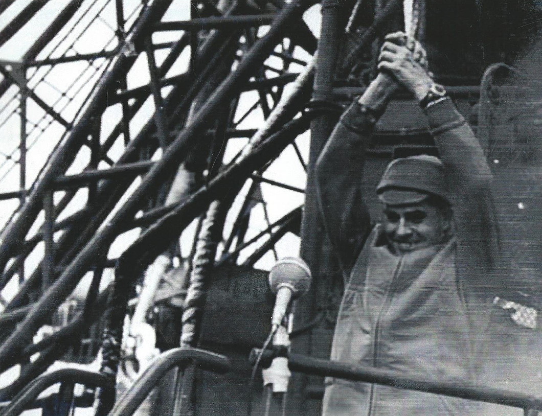 Beregowoi auf der Startrampe