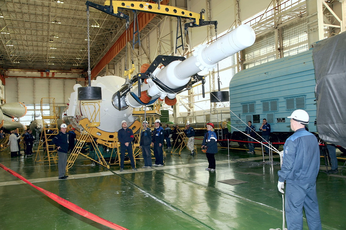 Soyuz MS-07 integration