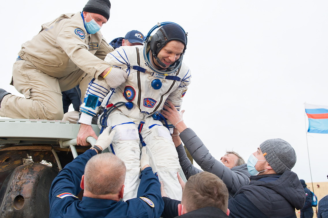 Soyuz MS-16 recovery