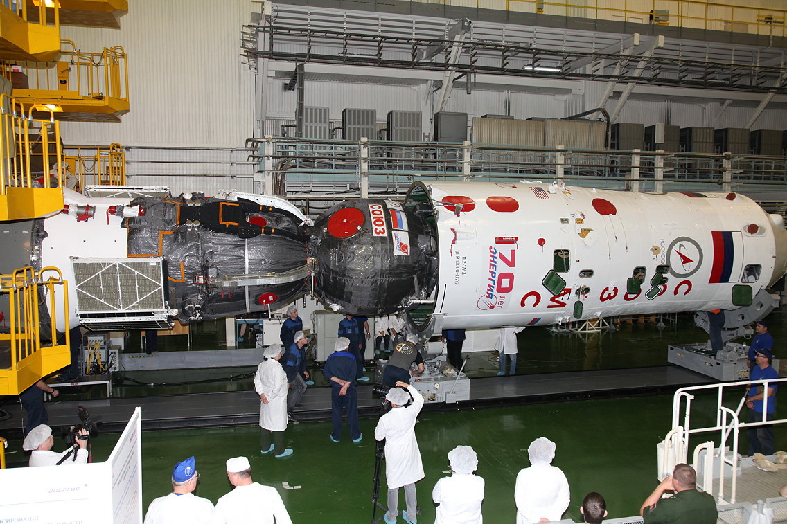 Soyuz MS integration