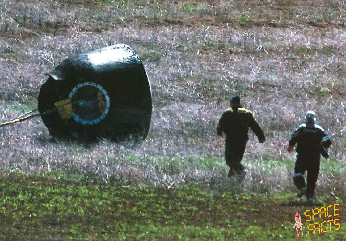 Soyuz TM-31 recovery