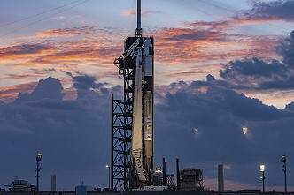 Ax-4 on the launch pad
