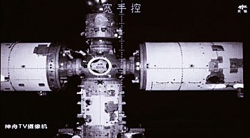 Ankopplung an Tiangong