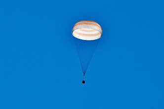 Soyuz MS-25 landing