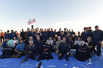 Soyuz MS-25 recovery