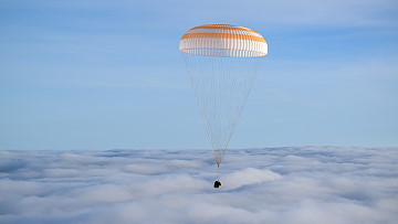 Soyuz MS-26 landing