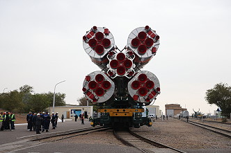 Soyuz MS-26 rollout