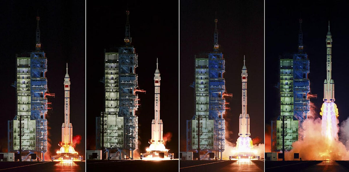 Shenzhou-21 launch