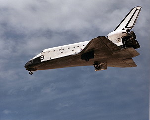 STS-30 landing