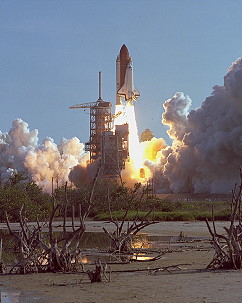 STS-41D launch