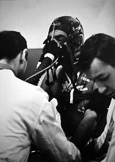 Beregovoy in training