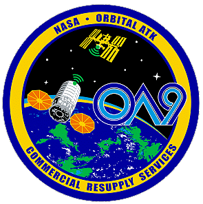 Patch Cygnus OA-9 (NASA)