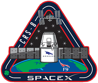 Patch Dragon CRS-8 (SpaceX)