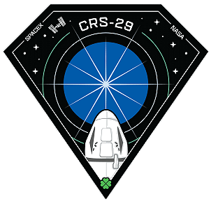 Patch Dragon SpX-29 (SpaceX)