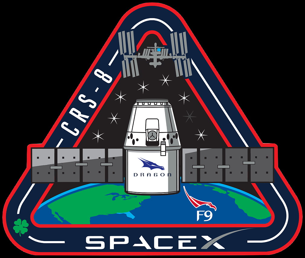 Patch Dragon CRS-8 (SpaceX)