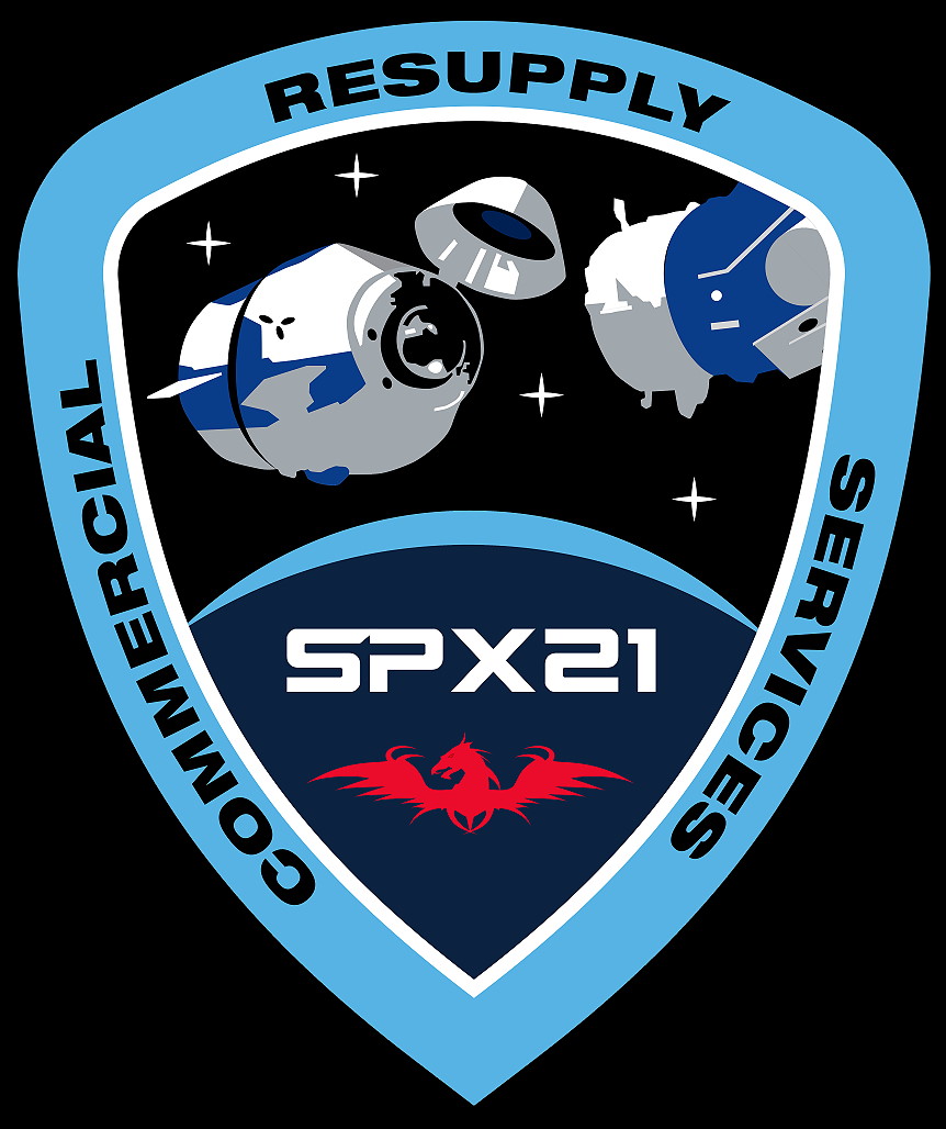 Patch Dragon SpX-21 (NASA)