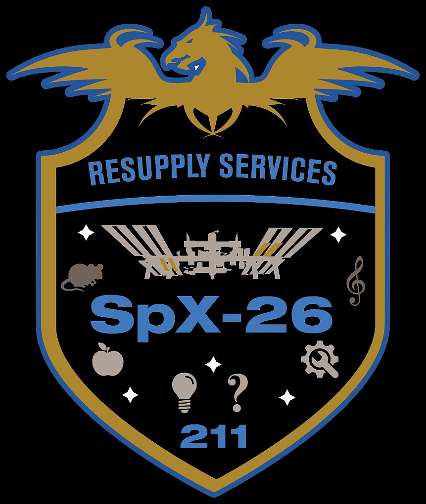 Patch Dragon SpX-26 (NASA)