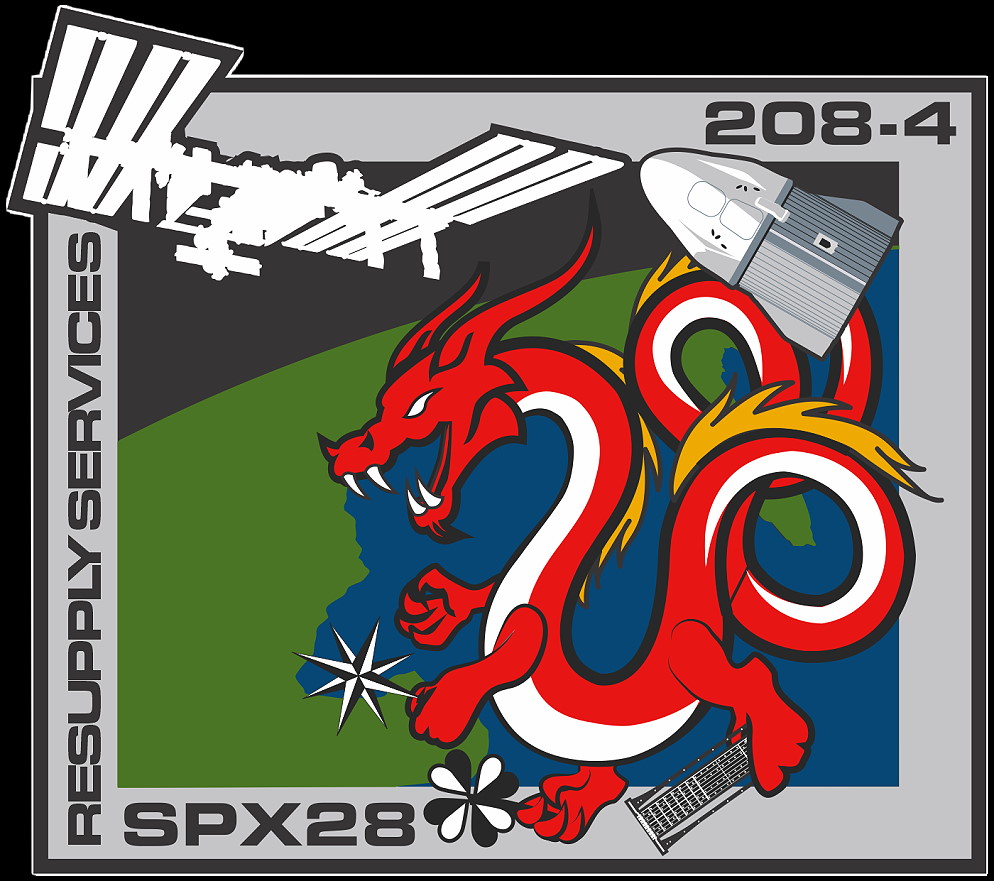 Patch Dragon SpX-28 (NASA)