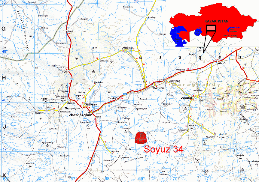 Dzheskasgan area