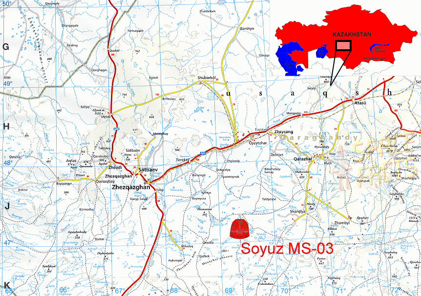 Dzheskasgan area
