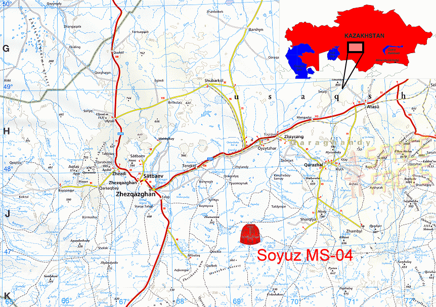 Dzheskasgan area