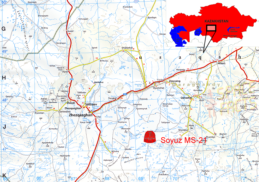 Dzheskasgan area
