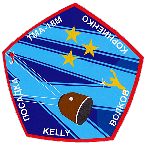Patch: Soyuz TMA-18M (landing)