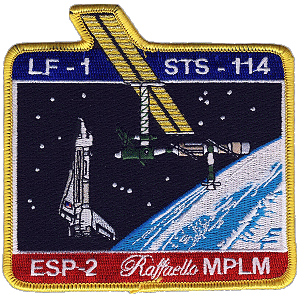 Patch STS-114 MPLM Raffaello