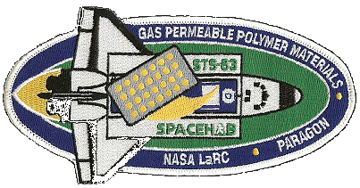 Patch STS-63 Gas