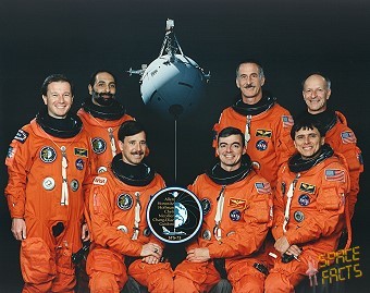 STS-75 crew