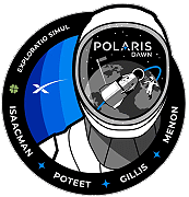 Patch Polaris Dawn (SpaceX)